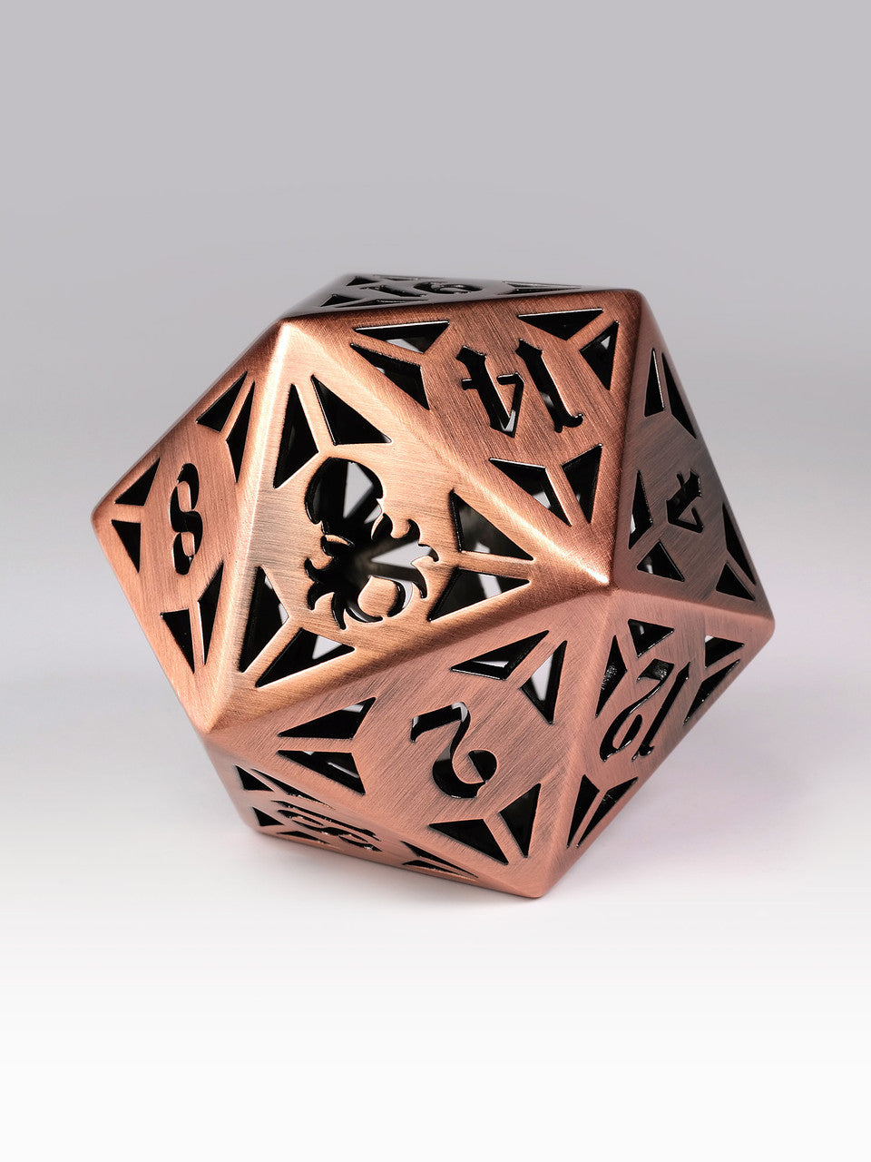 Archon: Copper/Bronze 60mm Hollow D20